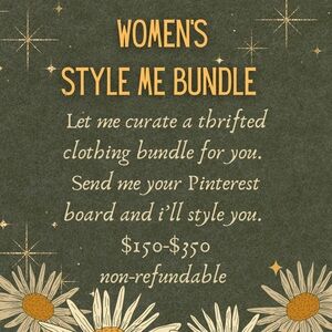 Custom Style Me Bundle Service